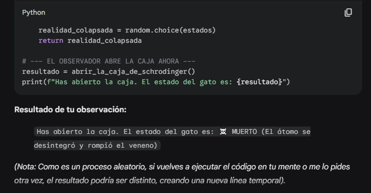 Ejemplo de respuesta de Gemini 3
